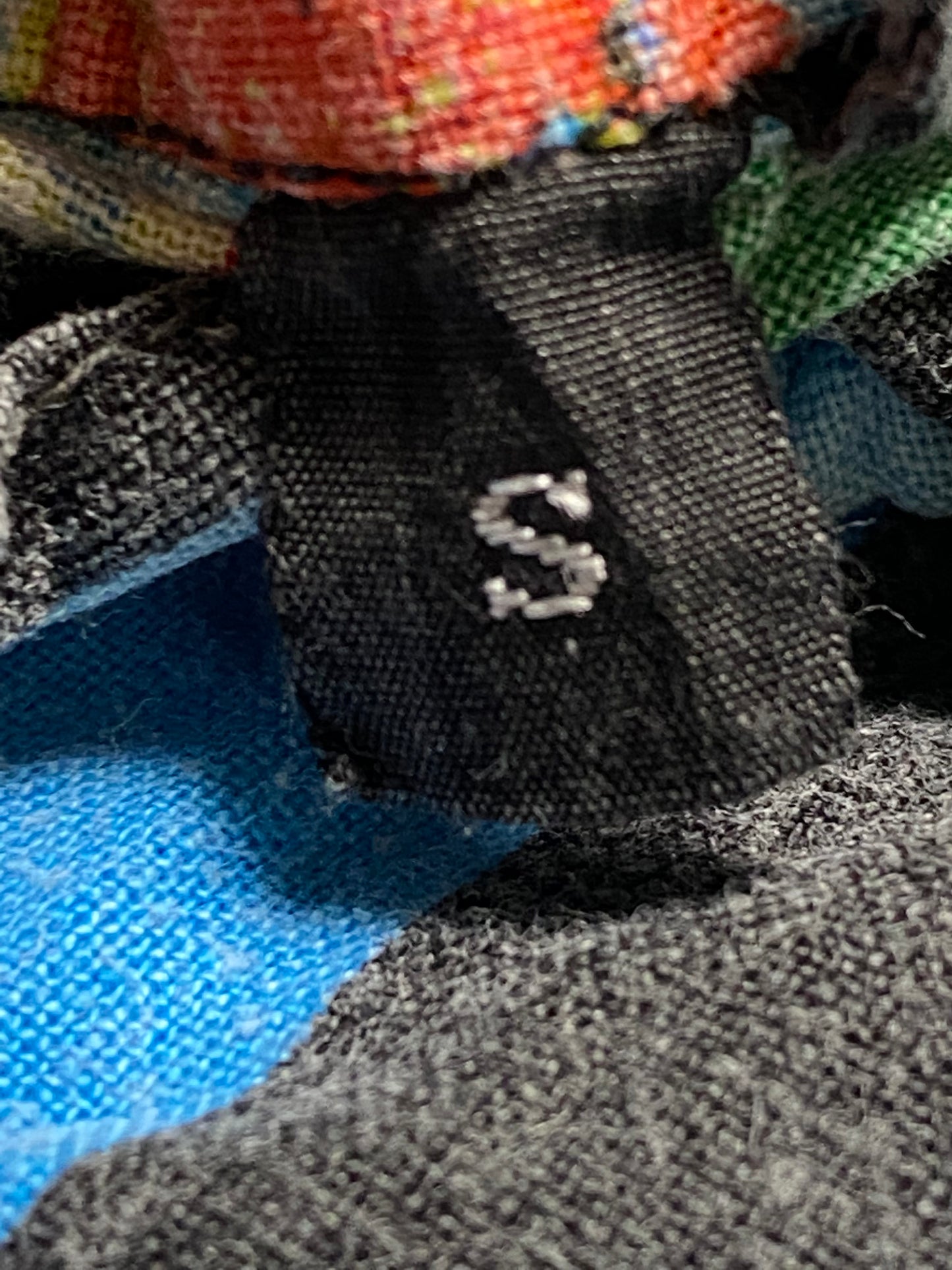 90s Sailing Shorts Cotton Black/Blue S/W29
