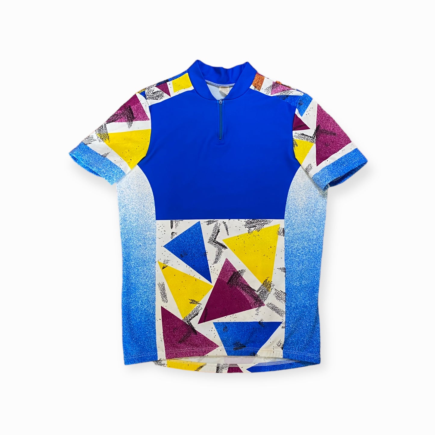 90s Cycling T-Shirt Blue/Colorful M