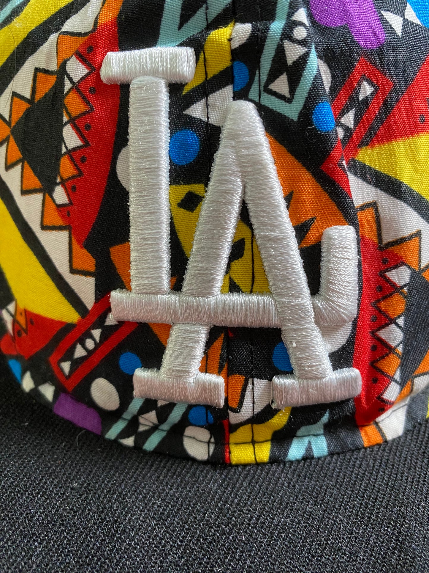 y2k Los Angeles Cap Schwarz/Bunt