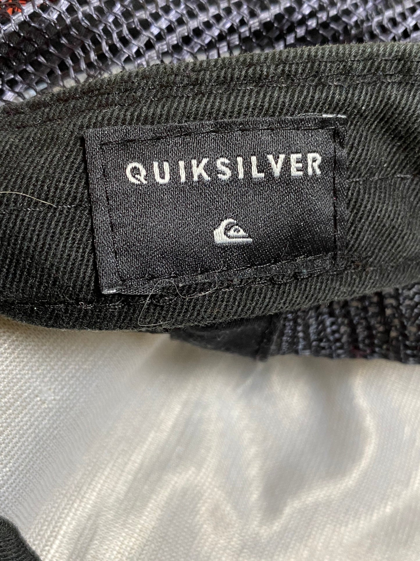 90s Quicksilver Baseball Mütze Polyester Lila/Bunt
