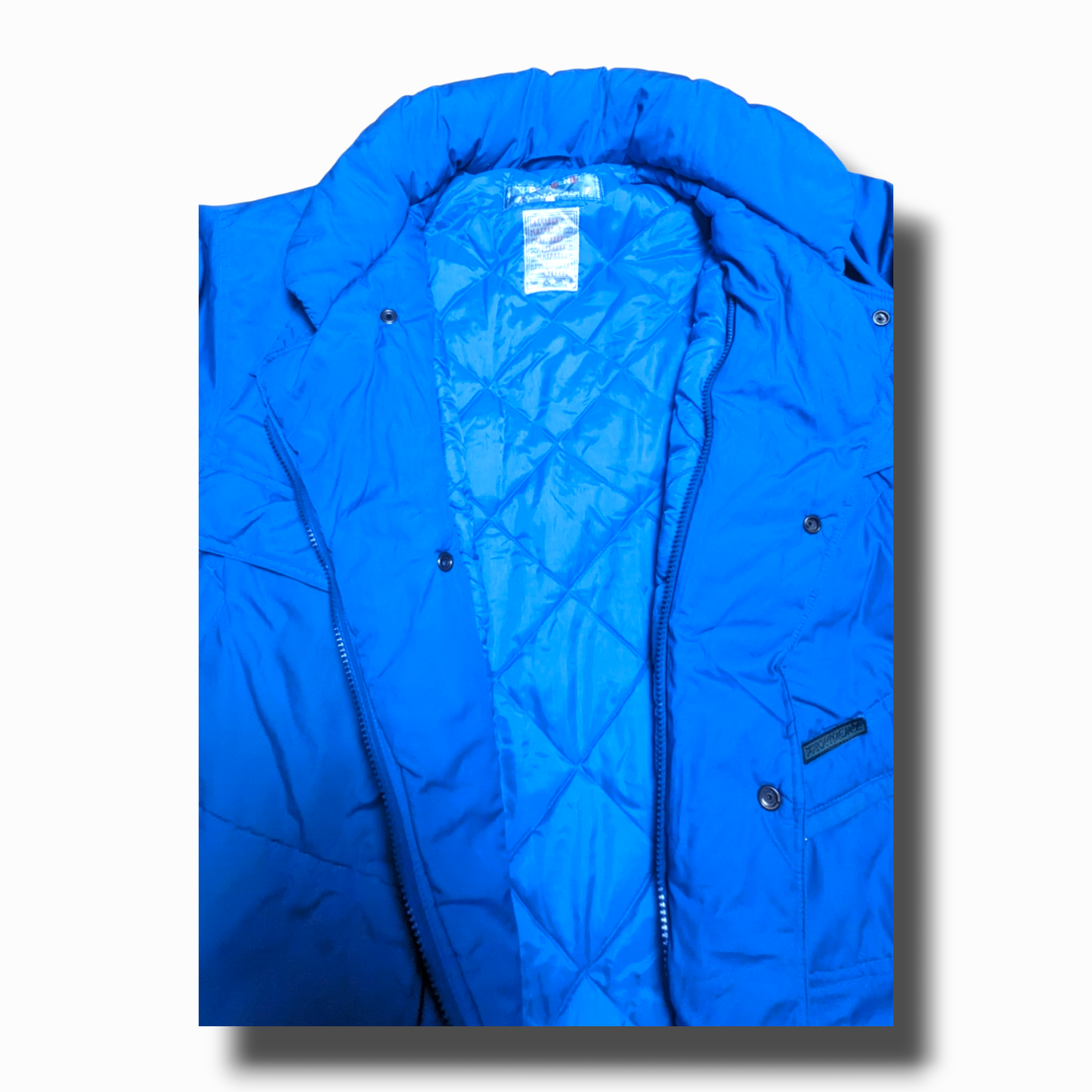 90s Providence Clothing Co Winter Outdoor Jacke Blau XL