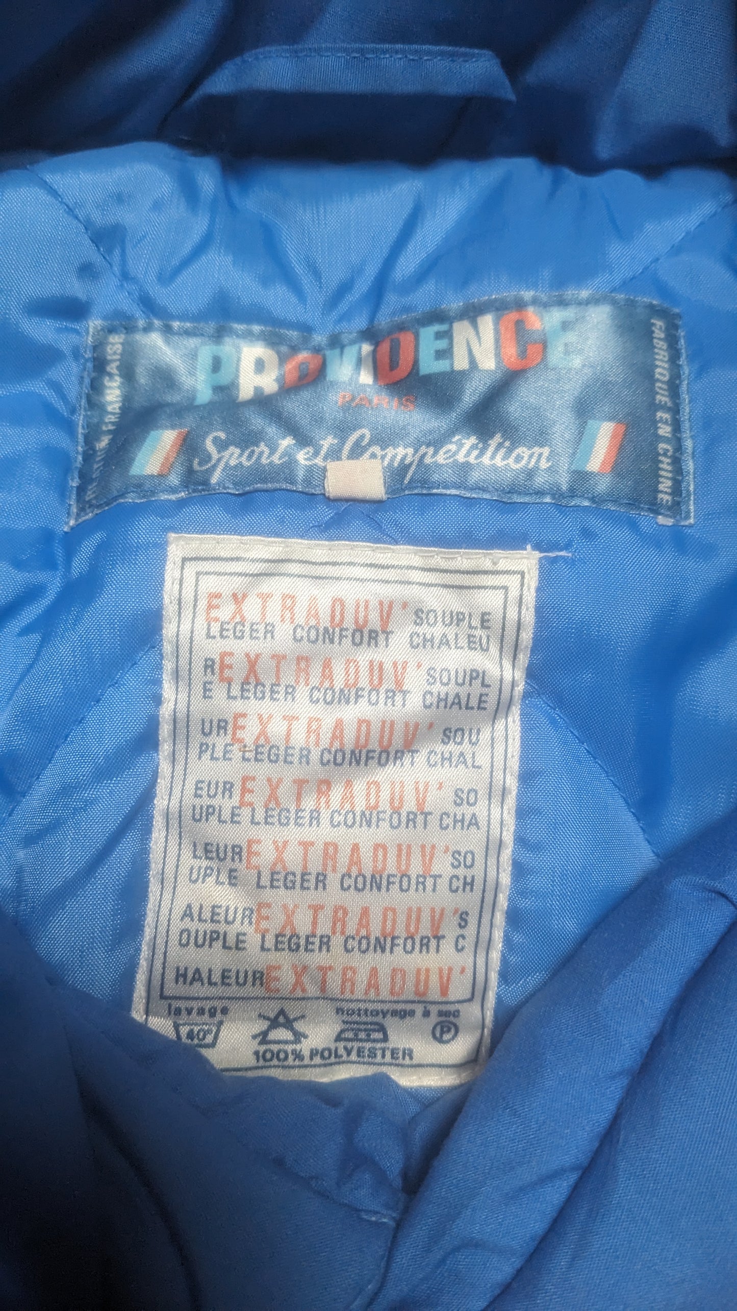 90s Providence Clothing Co Winter Outdoor Jacke Blau XL