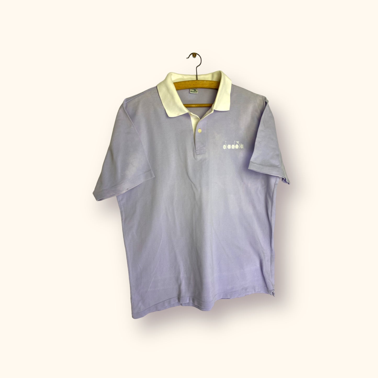 Diadora Poloshirt Lila/Flieder M