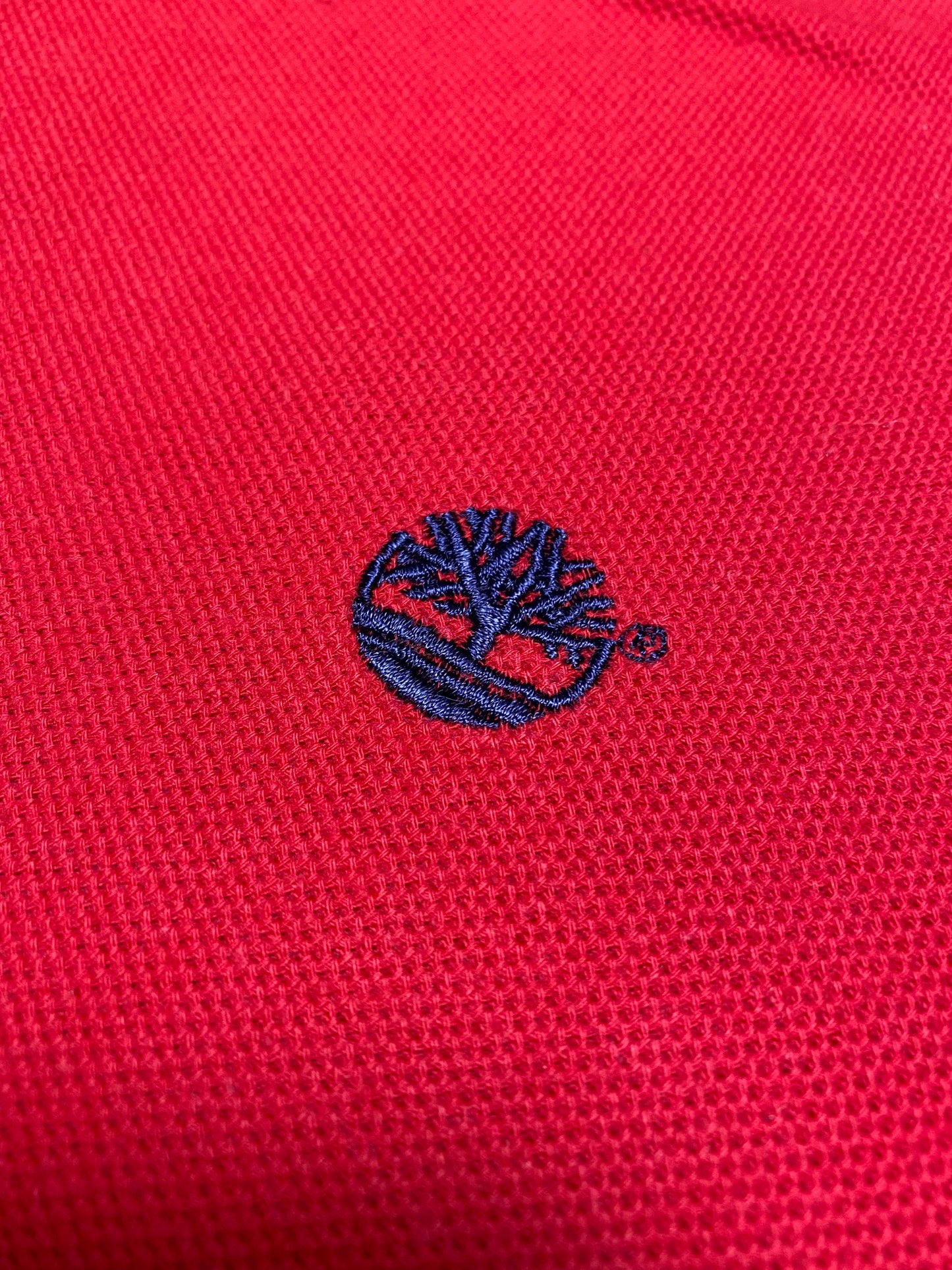 Timberland Poloshirt Baumwolle Rot L