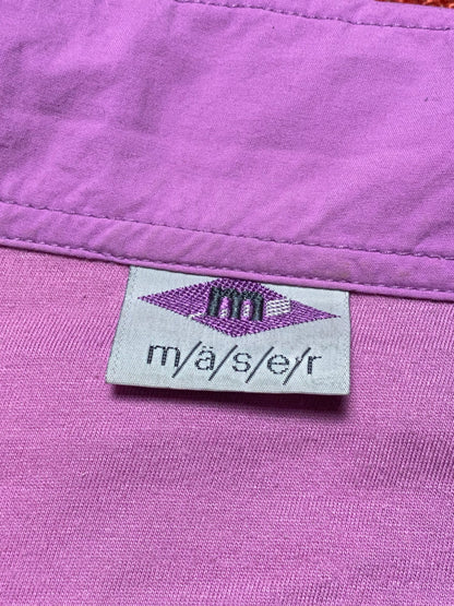 90s mäser Windbreaker Nylon White/Colorful M