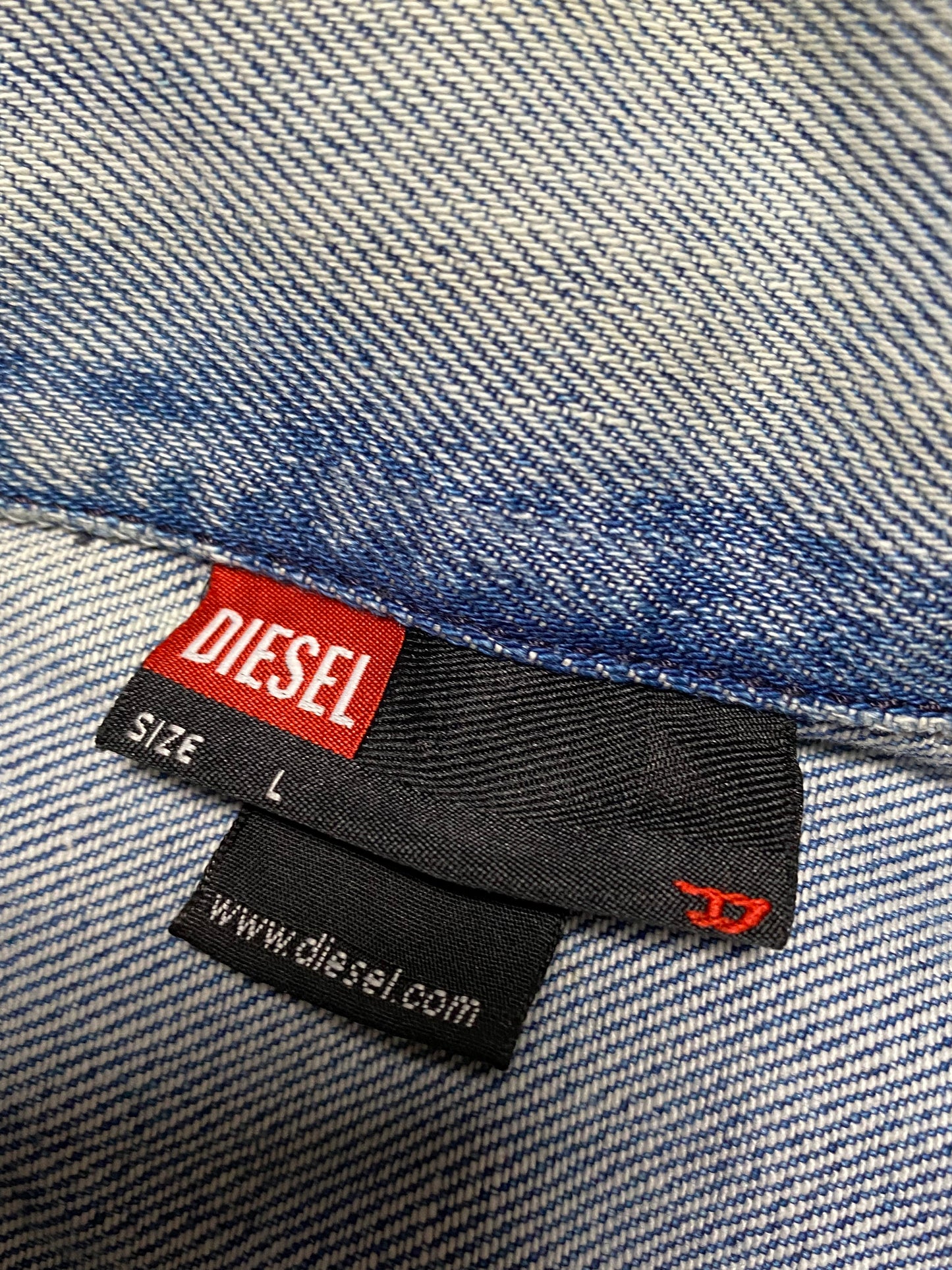 90s Diesel Denim Jacket Blue Women L