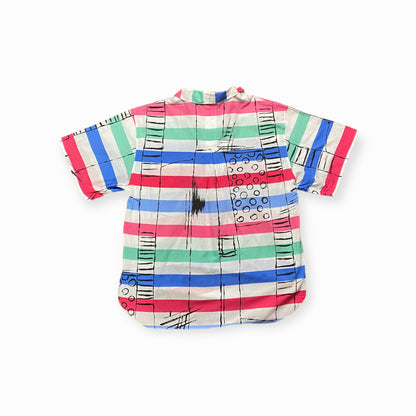 90s summer shirt L