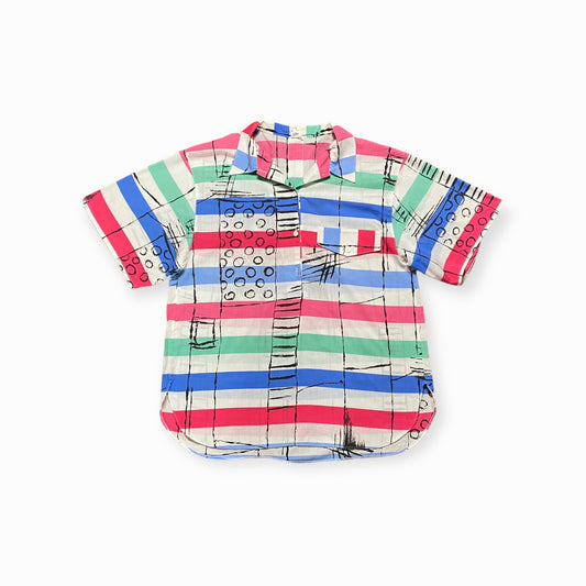 90s summer shirt L