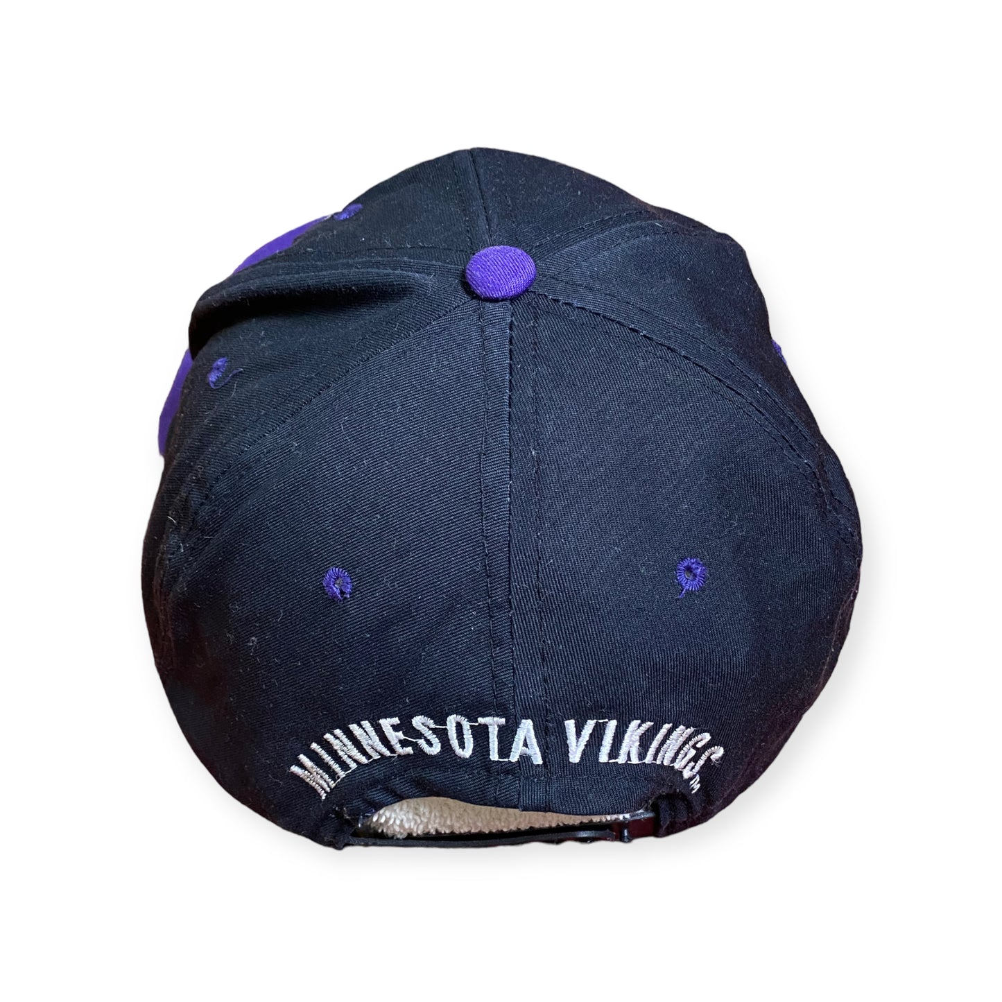 y2k Minnesota Vikings American Football Cap Lila/Schwarz