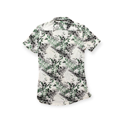 y2k Koton Summer Shirt Green/White S