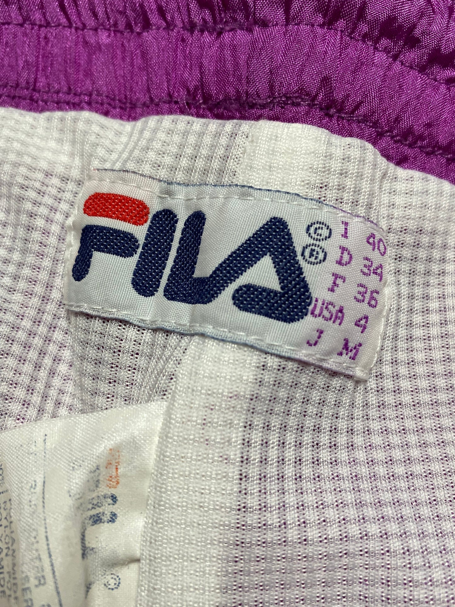 y2k Fila Trainingshose Nylon S