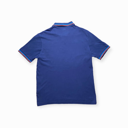 90s Kappa Polo Shirt Cotton Blue L