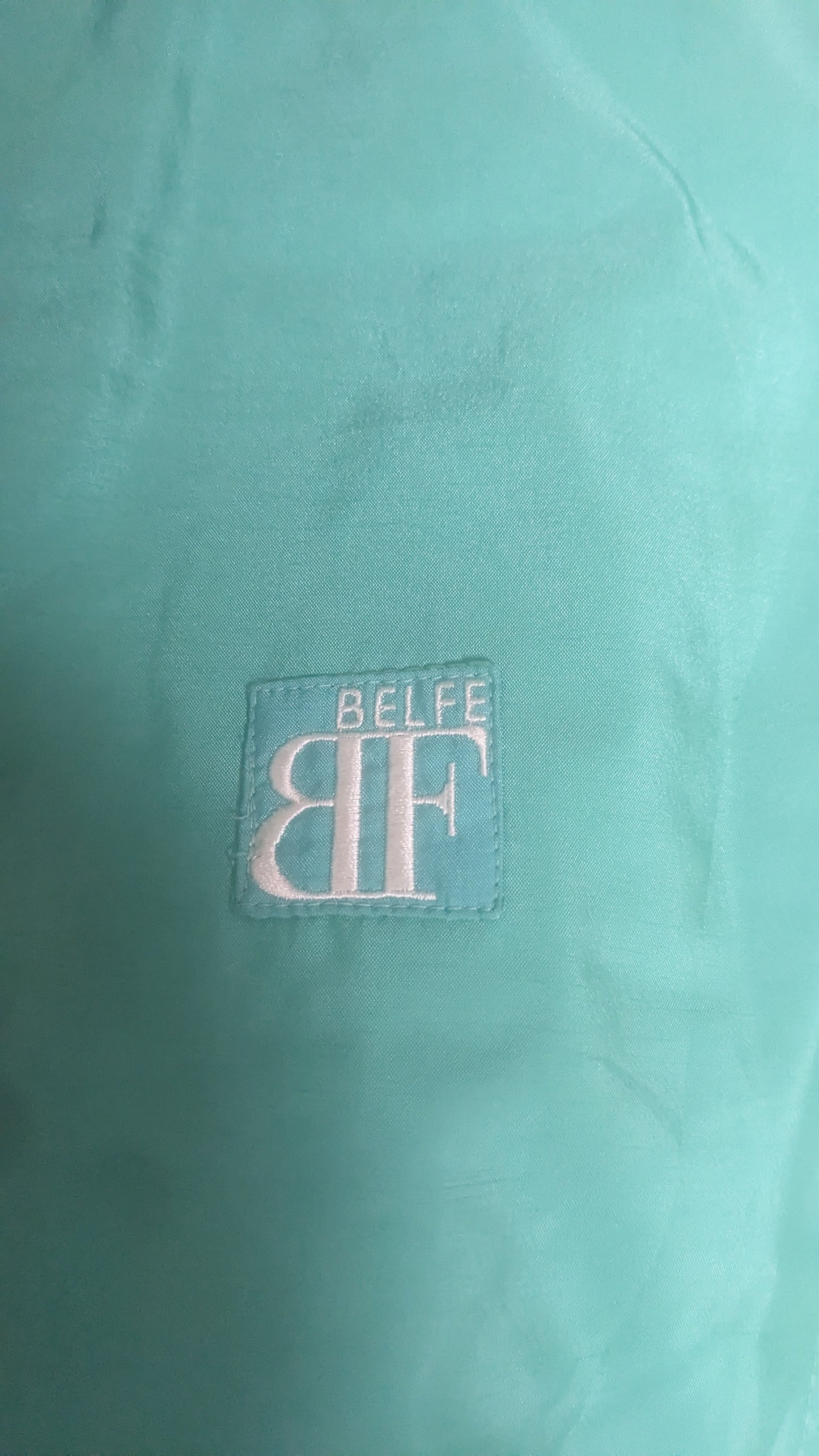 90s Belfe Winter Skianzug Polyester Mintgrün/Grün S