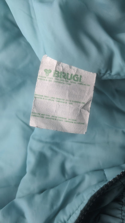 90s Brugi Winter Skianzug Hellblau S