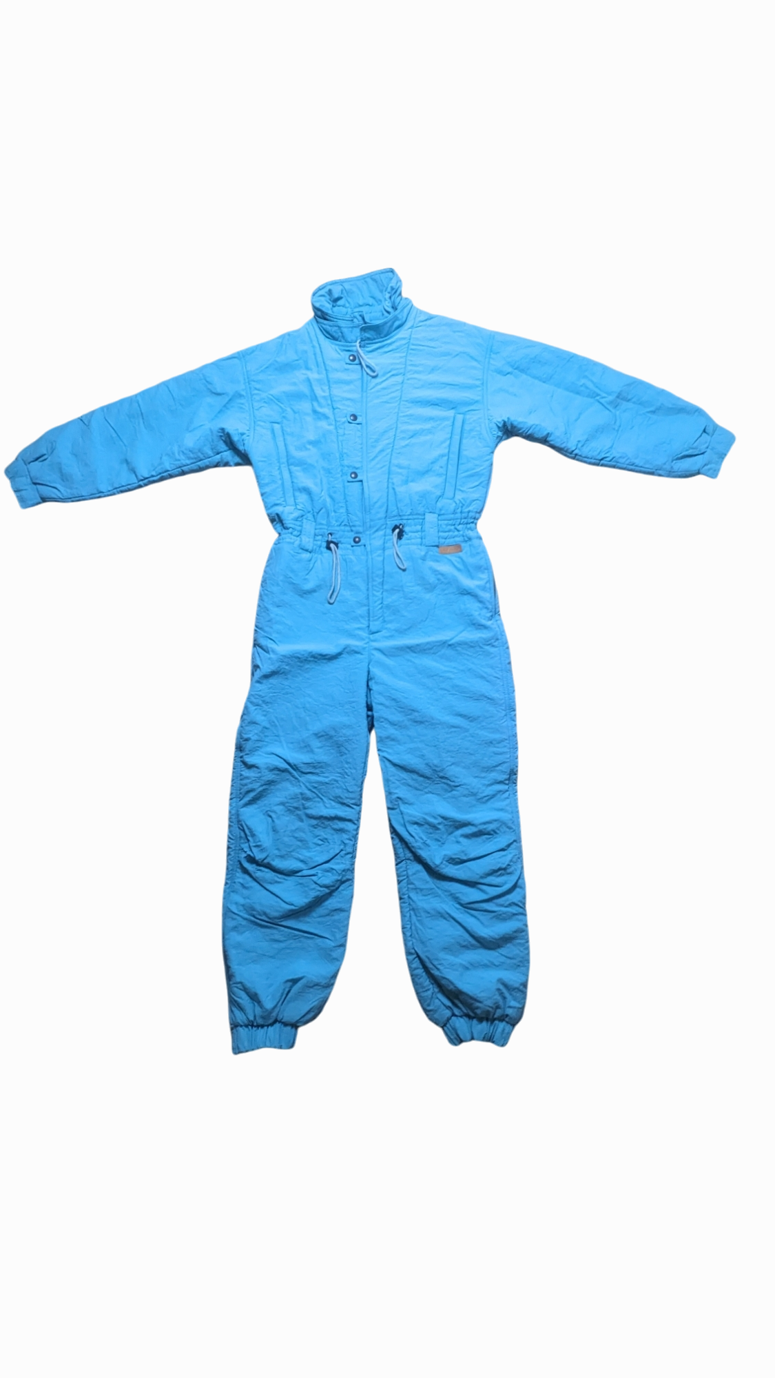 90s McRoss Winter Skianzug Nylon Hellblau S