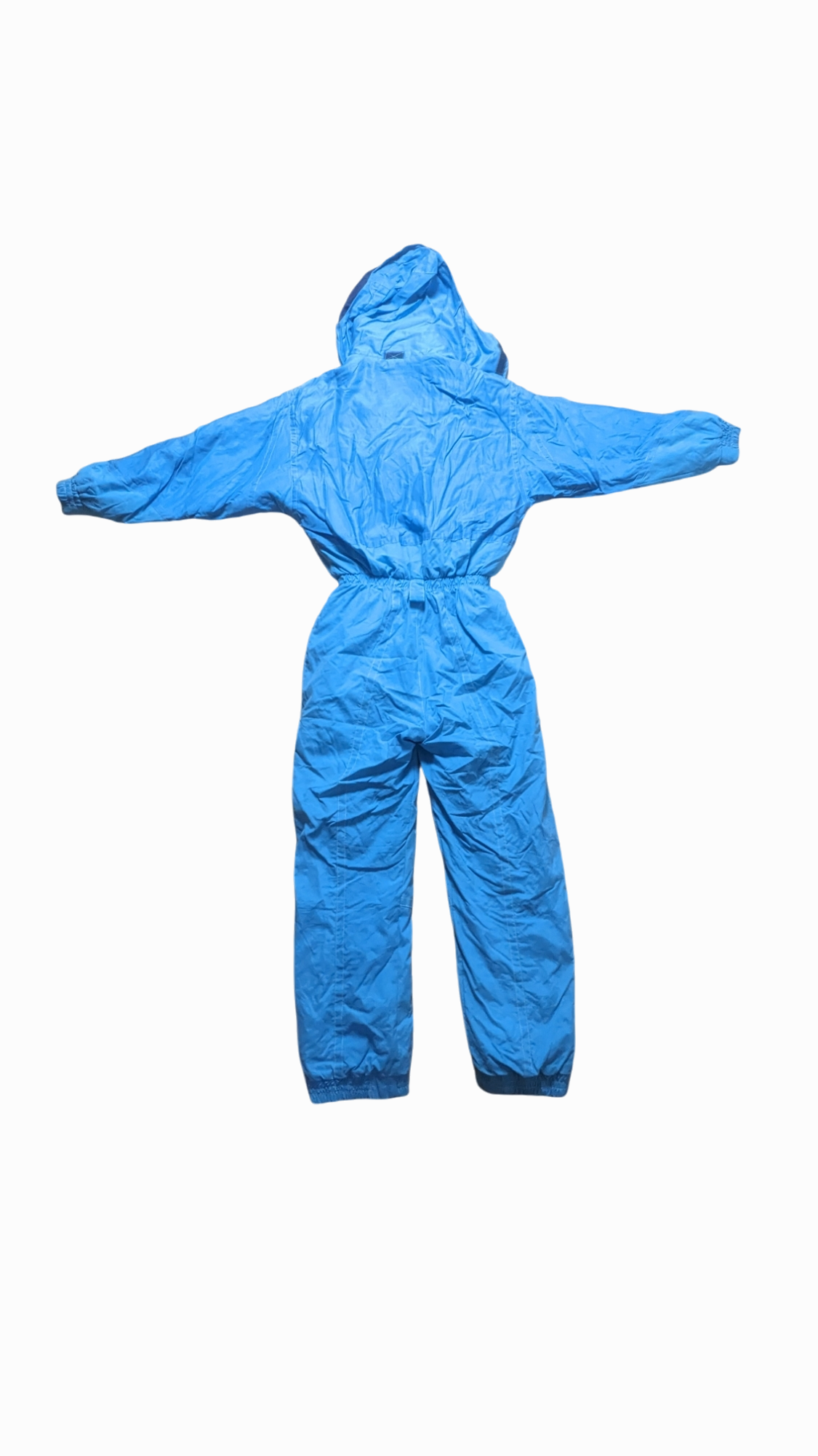 90s Brugi Winter Skianzug Hellblau/Blau M