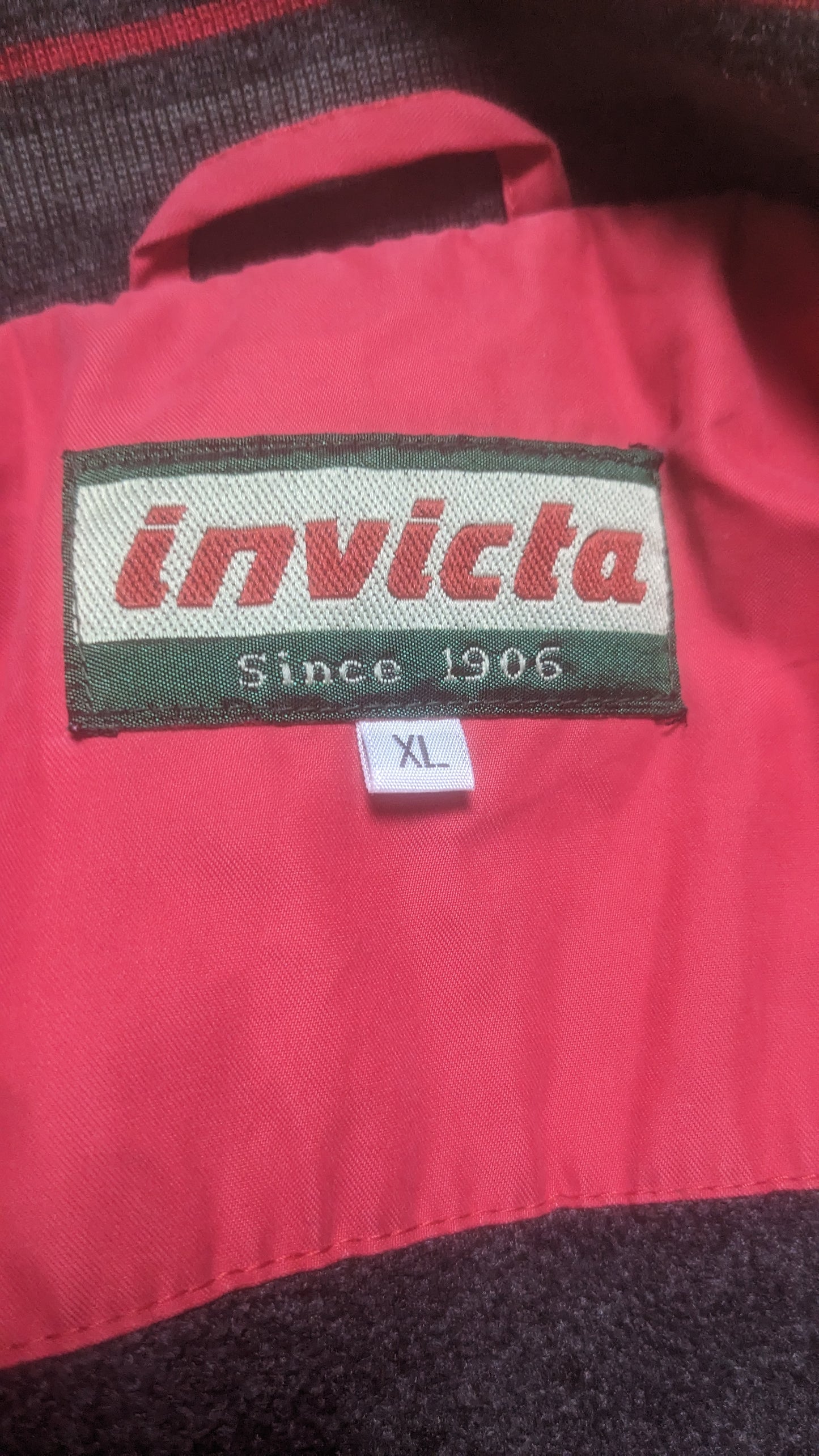 y2k Invicta Winter Ski Jacke Rot XL