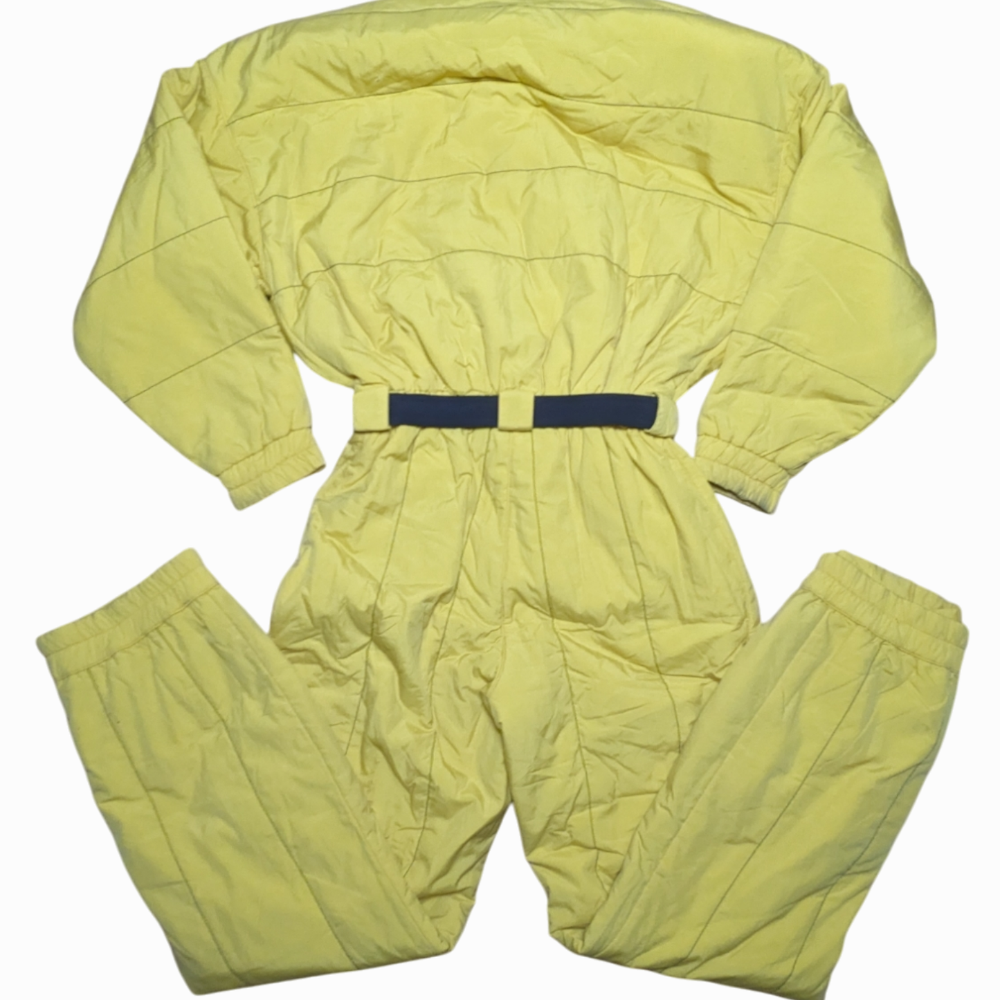 90s Mistral Winter Ski Suit Yellow/Black L