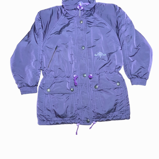 90s Etirel Winter Ski Jacke Lila L