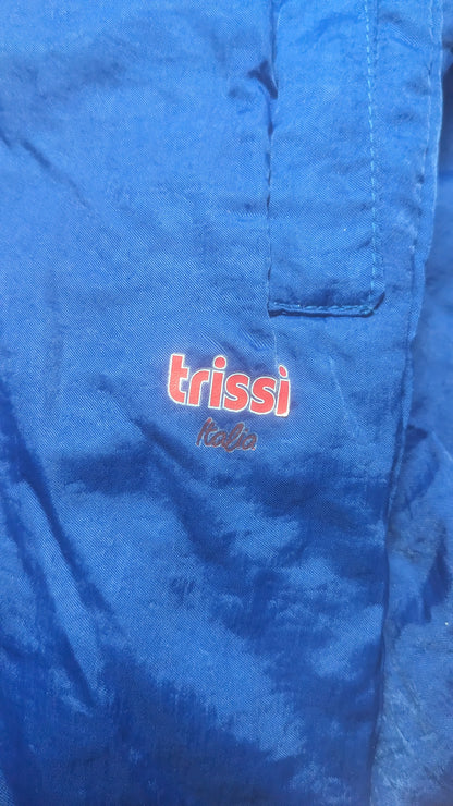 90s Trissi Winter Ski Suit Nylon Navy/Silver S