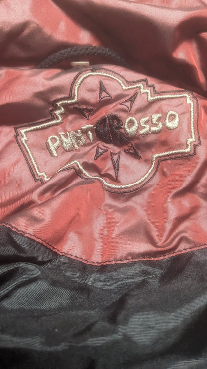 90s Punto Rosso Winter Skianzug Burgundy/Grade S