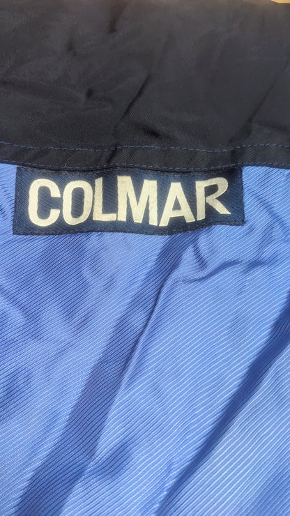 90s Colmar Winter Skianzug Nylon Lila/Schwarz XL