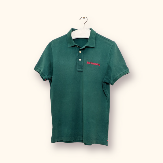 Best Company Polo Shirt Red/Green M