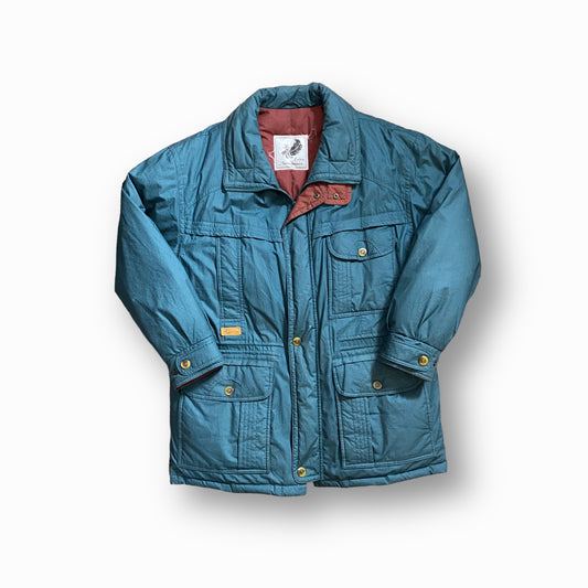 Winter Jacket Blue/Green L