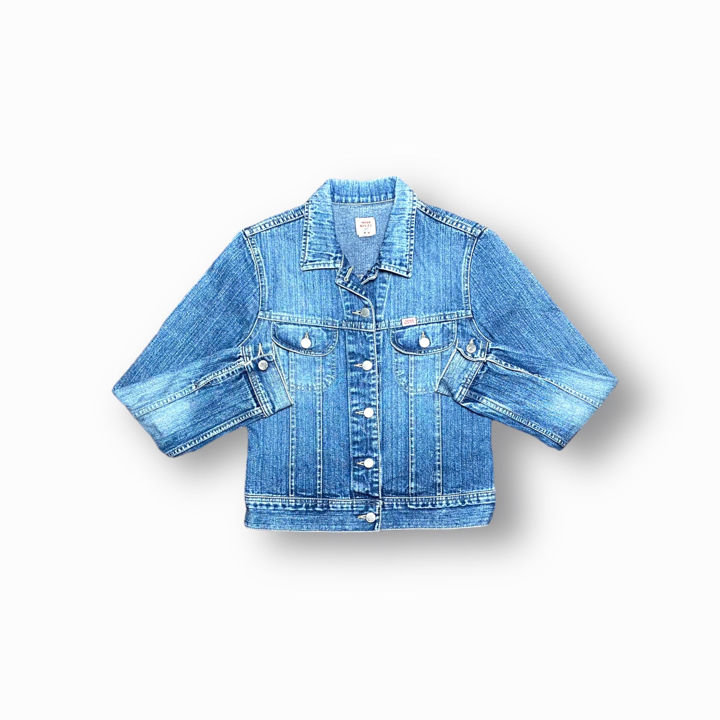 y2k Miss Sixty denim jacket blue women XXS