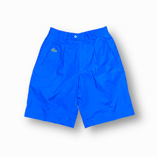 90s Lacoste Chino Shorts Baumwolle Blau W27 | DE 42