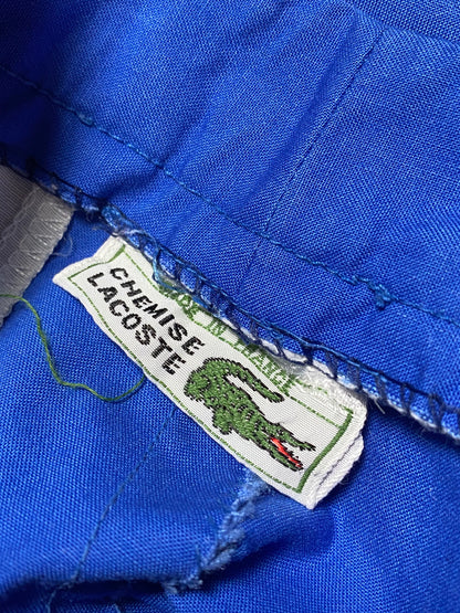 90s Lacoste Chino Shorts Baumwolle Blau W27 | DE 42