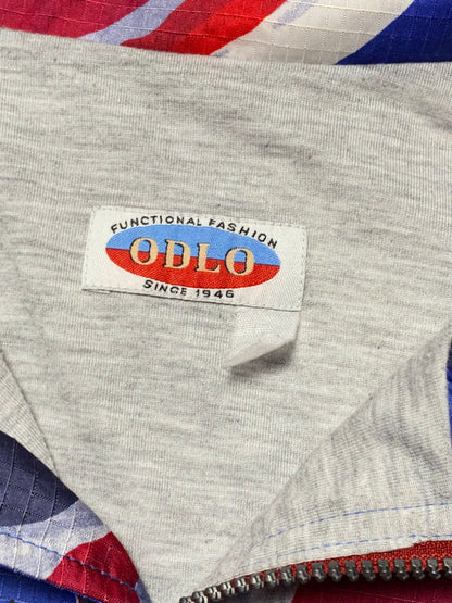 90s Odlo Windbreaker Rot/Blau L