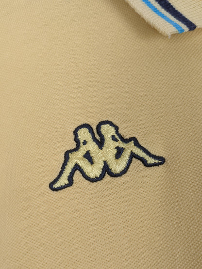 KAPPA Short Sleeve Polo Shirt Yellow M