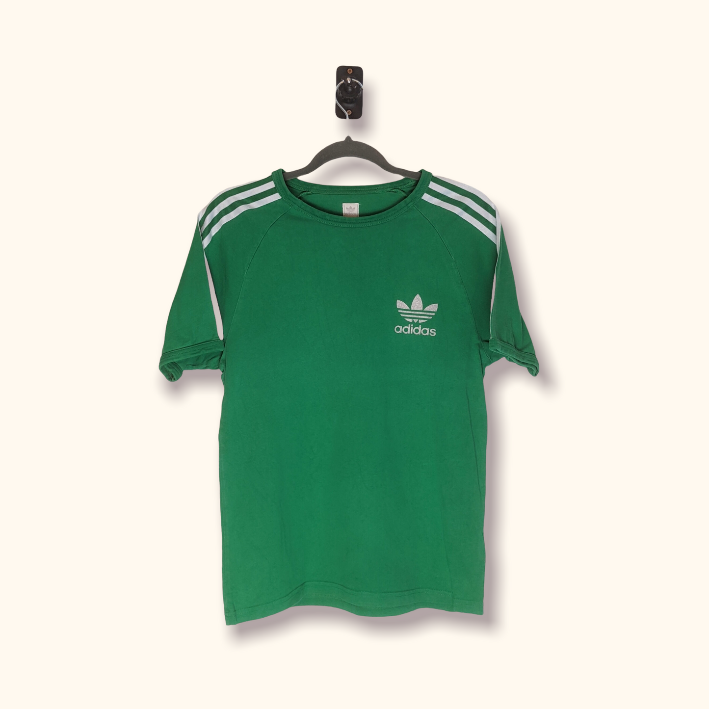 ADIDAS T-Shirt Green S