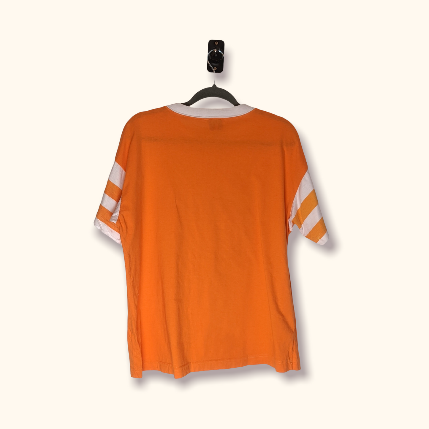 T-Shirt Orange/White M